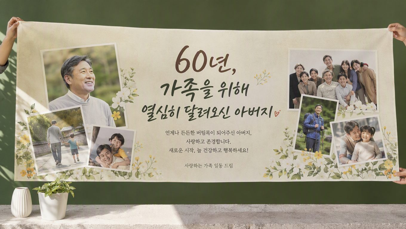환갑 현수막 제작 전에 꼭 확인하세요
